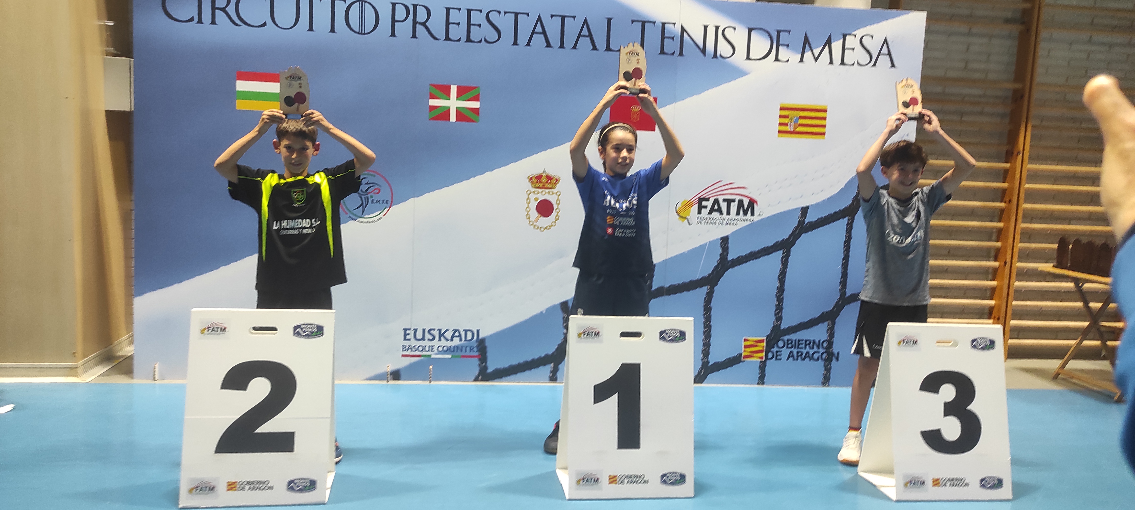 TENIS DE MESA | Navarra brilla entre las mejores canteras del norte